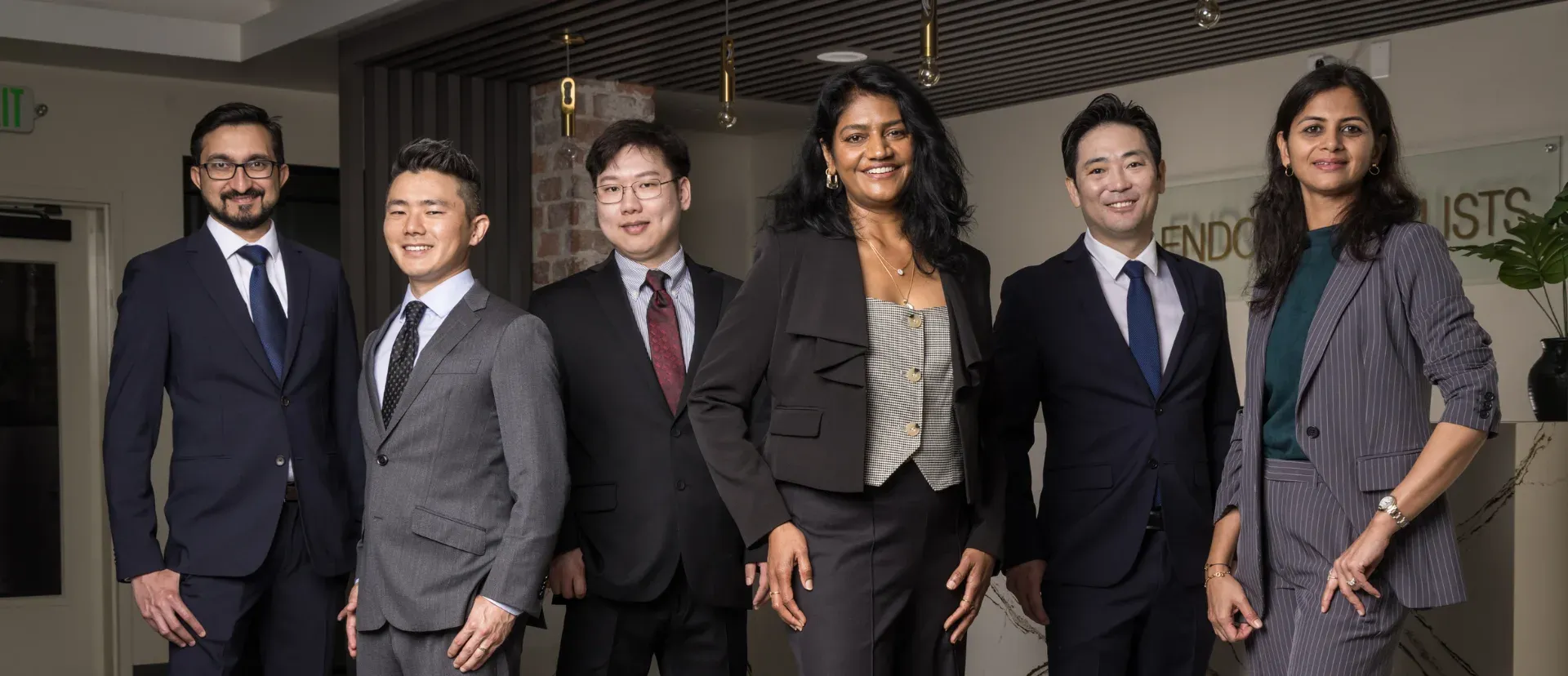 The Endospecialists team of endodontists in their Oakland office